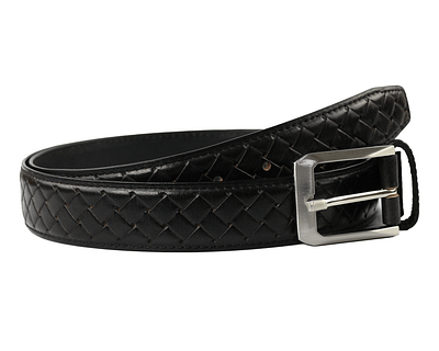 Textured Top Grain Leather Belt